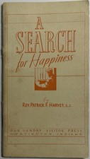 A Search for Happiness, Vintage 1952 Holy Devotional Booklet. picture