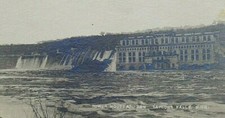 Power House & Dam Taylors Falls Minnesota AZO Real Photo Postcard RPPC 3767 picture