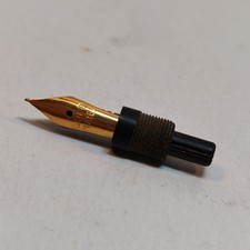 Vintage Senator Fountain Pen Replacement Gold Plated Nib F , Made in Germany picture