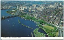 Postcard - Air View of Charles River Basin, Massachusetts, USA picture