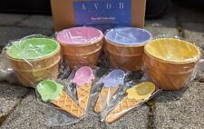 NEW Avon Gift Collection Sweet Scoops Ice Cream Set SEALED picture