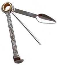 3-in-1 Czech Smoking Tobacco Pipe Cleaning Tool, Reamer & Tamper - 1211 picture