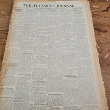 1929 JAN - DEC Altamont Kansas Newspaper Lot, Sports, Baseball, Football, Cars picture