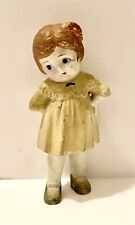 Vintage 6 inch Bisque Girl Figurine Kewpie Flapper Face Occupied Japan picture