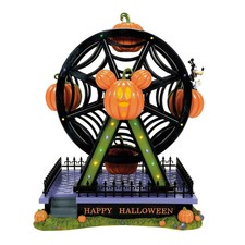 Dept 56 PUMPKINTOWN FERRIS WHEEL-GAWRSH DARN FUN Disney Village 6015597 NEW picture