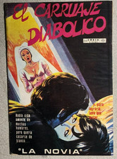 EL CARRUAJE DIABOLICO #16 (1974 Mexico) small comic book in Spanish VG+ picture