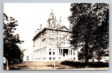ME, Rockland, Knox County Court House, Real Photo, RPPC, Vintage Postcard picture