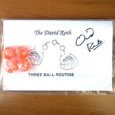 David Roth Three Ball Routine Orange picture