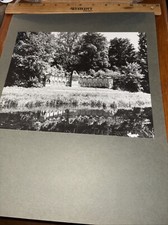 Antique Stowe Park Temple Of British Worthies  Mounted Architecture Photo W Kent picture