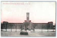 1908 Front Wing Elgin National Watch Factory Elgin Illinois IL Posted Postcard picture