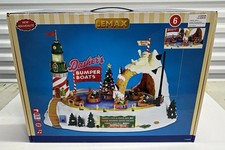 LEMAX Dasher's Bumper Boats Sights and Sounds Lighted Christmas Village New 2026 picture