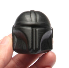 60-70g Natural Obsidian cartoon figure carving Crystal Quartz Healing Decorate picture
