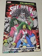 She-Hulk The Cosmic Squish Principle TPB Vol 4 Marvel 1990 Epic Collection picture