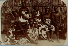 Africa, Zanzibar, Women's Group, Vintage Print, ca.1890 Vintage Print Shooting picture