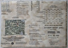 EVC NI-38D US MILITARY EVASION CHART  IRAQ IRAN SYRIA 2ND EDITION MAY 2009 picture