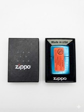 Original 2013 Unfired Zippo Lighter Sapphire Color /20446 With Box/Paperwork picture