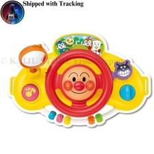Anpanman Melody Steering Wheel Toy Baby Car Seat Travel Toy Agatsuma picture