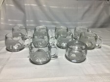 Ten-Piece Set of VTG Nestle Nescafé World Globe Mugs/ Creamer and Sugar Bowl picture