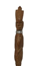 VTG Wood Hand Carved African Style Letter Opener  picture