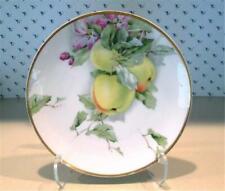 Rosenthal Bavaria  salad Cake Plate Apples and Apple Blossoms   Signed Perier picture