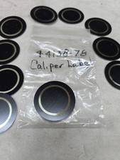 AMF,NOS,OEM,HARLEY-DAVIDSON CALIPER DECAL GOLD RING INSERT. PURCHASE IS FOR 1. picture
