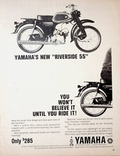 1964 Yamaha Riverside 55 - Vintage Motorcycle Ad picture