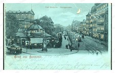 Hanover Germany 1898 Georgstrasse Café Kröpcke Standard Postcard picture