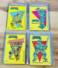 1989 TOPPS TEENAGE NINJA TURTLES Rookie Sticker Lot TMNT Rare NM/MT picture