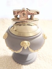 Vintage Wedgwood Blue Jasperware Rose Rondelight Ronso lighter England 1954 picture