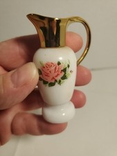 Vintage Avon Parisian Garden Sonnet Perfume .33 floz NO BOX USED 2.5 In Tall Flo picture