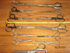 Vintage LOT OF 13 Scissors CASE XX- WISS- CLAUSS -Compton- Keen Edge - Italy picture