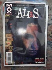 Alias #1, Max Comics 2001, 1st appearance of Jessica Jones, Brian M. Bendis picture
