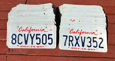 100 Craft Condition California License Plates picture