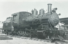 Wabash No. 573 F-4 2-6-0 Mogul Steam Locomotive Kodak RPPC Railroad Postcard USA picture