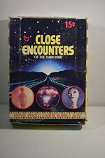1978 TOPPS CLOSE ENCOUNTERS OF THE THIRD KIND MOVIE WAX BOX--Full 36 packs picture