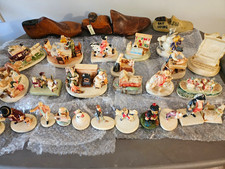 Sebastian Miniatures Collectors Society Hand Painted Signed Figurines Lot 25. picture