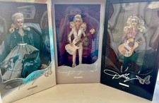 Dolly Parton COMPLETE 3 Doll Bundle Set:  Diamond, Gingham, World On Fire picture