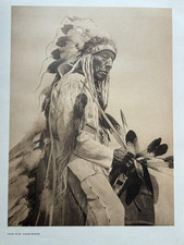 Edward S Curtis - Original Photogravure 14.5 X 18