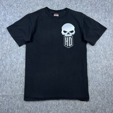 Harley Davidson Men's T-Shirt Black Short Sleeve Chuck's Bloomington, IL Size S picture