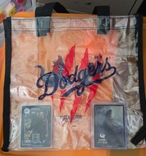LA Dodgers Stadium Exclusive - Godzilla Minus Zero Bag and Cards 2026 and 1999 picture