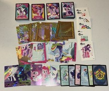Enterplay - My Little Pony FIM Huge Lot Series 1-4 w/ Inserts, Puzzles & FunTats picture
