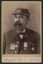 Photo:Allegheny PA John L. Rolshouse Civil War Veteran 1889 Union Portrait picture