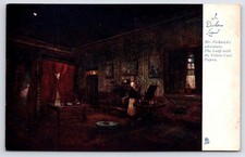 In Dickens Land Oilette Raphael Tuck Antique c.1905 Postcard picture