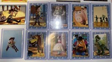 1995 Skybox Toy Story Series 1 Buzz & Woody Rookie base set 1-90+ 8 stickers #2 picture