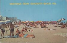 Postcard Having Fun at Rehoboth Delaware 1969 picture