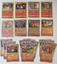 Pokémon big Charmander/Charmeleon Lot LP-NM x1 Charizard picture