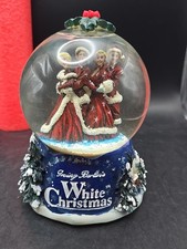 AVON 2000 Irving Berlins WHITE CHRISTMAS Bing CROSBY  Musical Snow Globe picture