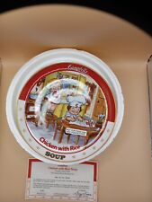 DANBURY MINT CAMPBELL SOUP  collectibles plate   CHICKEN WITH RICE w/ COA picture