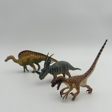 Battat Museum Of Science Boston Dinosaur Figures Lot Vintage Prehistoric 3 Pc picture