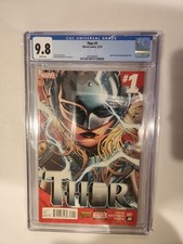 Thor #1 12/14 CGC 9.8 Jane Foster Become The New Thor picture
